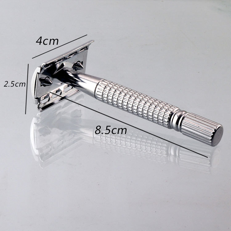 Gillivan razor manual razor old-fashioned double-sided razor holder men's razor holder classic retro