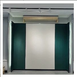 背景软包;布艺窗帘;卷帘