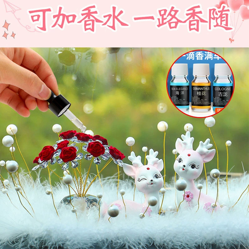 Cute creative cartoon protective amulet for auto, nail decoration