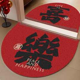 定制大门口进门蹭土脚垫耐脏除尘防滑地垫楼道装饰入户门地毯代发