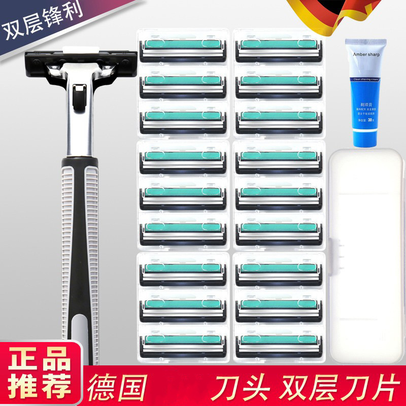 2026 Double-Layer Manual Razor Shaving Razor Blade Head for Shaving and Hair Removal, Women's Underarm Hair Removal Razor 2026 Double-Layer Manual Razor Shaving Razor Blade Head for Shaving and Hair Removal, Women's Underarm Hair Removal Razor