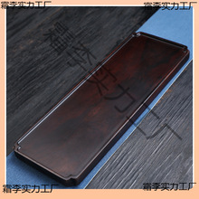 ✅茶盘小黑檀木整块实木干泡台锡茶台家用茶海厂家直销酒店原木