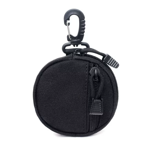Multifunctional Key Bag Molle Tactical Hanging Bag Change Storage Portable Outdoor Sports Riding Military Fan Small Round Bag