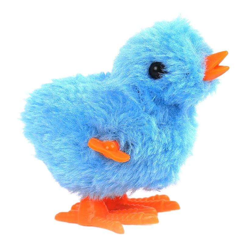 Wind-Up Chicken Clockwork Toy Clockwork Chick Plush Chick Cute Toy Baby Kidsren Plush Toy