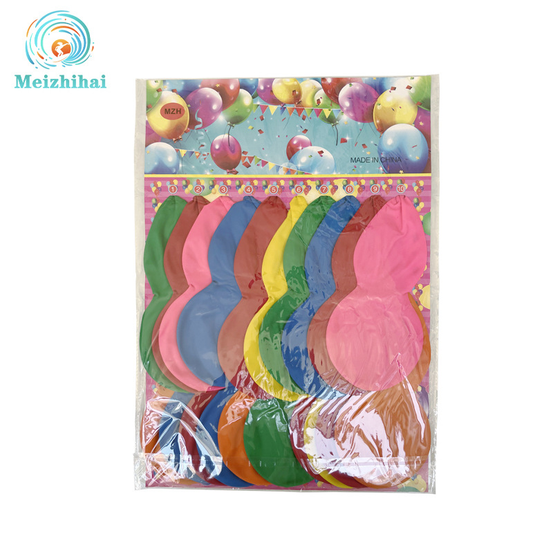 Especial en forma de globo de juguete al por mayor tarjeta colgante tarjeta globo completo empuje regalo Tarjeta de juguete globo
