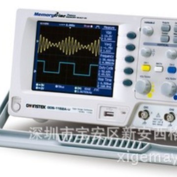 GDS-1102A-U台湾固纬100M示波器GDSAU数字Gwinstek双通道usb便携