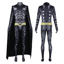正義聯盟蝙蝠俠cos服布魯斯韋恩cosplay連體緊身衣表演服裝現貨
