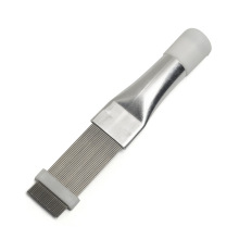 跨境白色金属翅片梳空调外机缝隙清灰除尘汽车散热器清洁工具套装