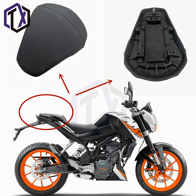 Applicable KTM DUKE 125 200 390 13-17 years before and after leather seat front and rear cushion shell