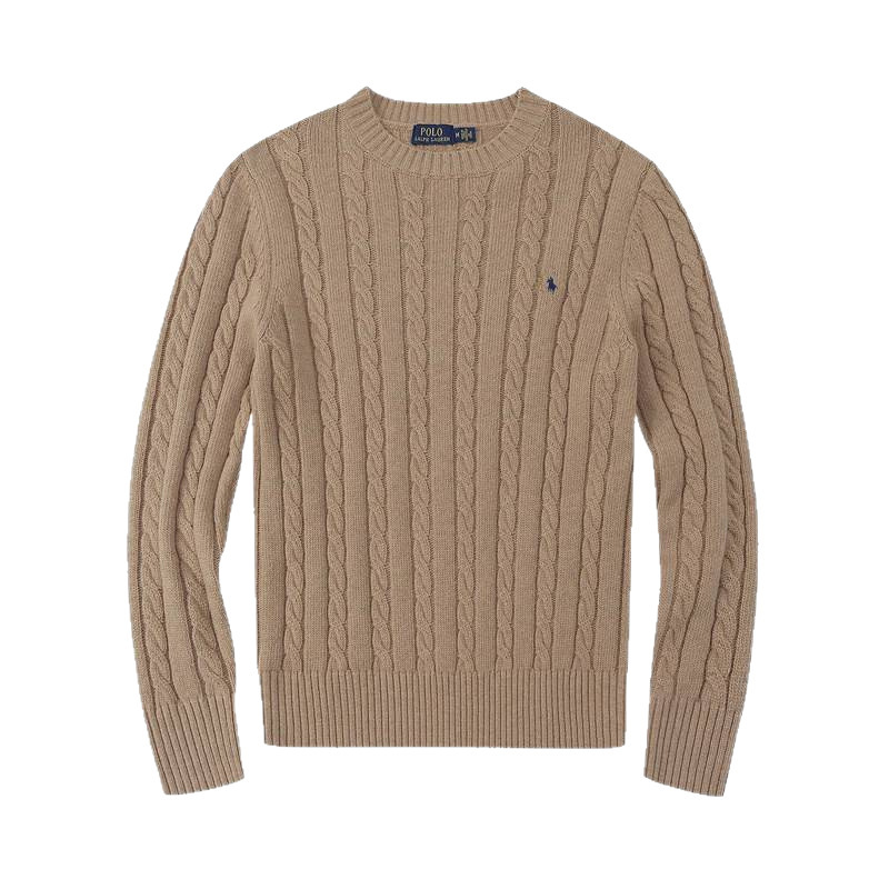 Fuente de alta versión Paul otoño ropa de hombre de cuello redondo chaqueta chaqueta camiseta de punto suéter de pony casual un cabello