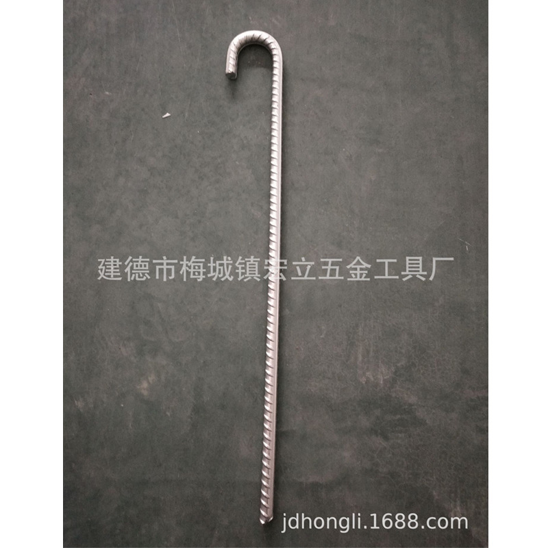 Clavo de tierra de acero metal roscado de alta calidad galvanoplastia clavo de tierra Amazon transfronterizo al por mayor metal clavo de tierra gran cantidad Congyo