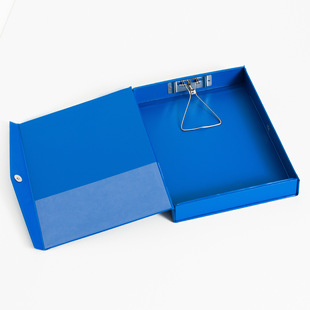 48mm Today's File Box File Box E200 Top Clip Sky Blue Light Blue Pvc Material