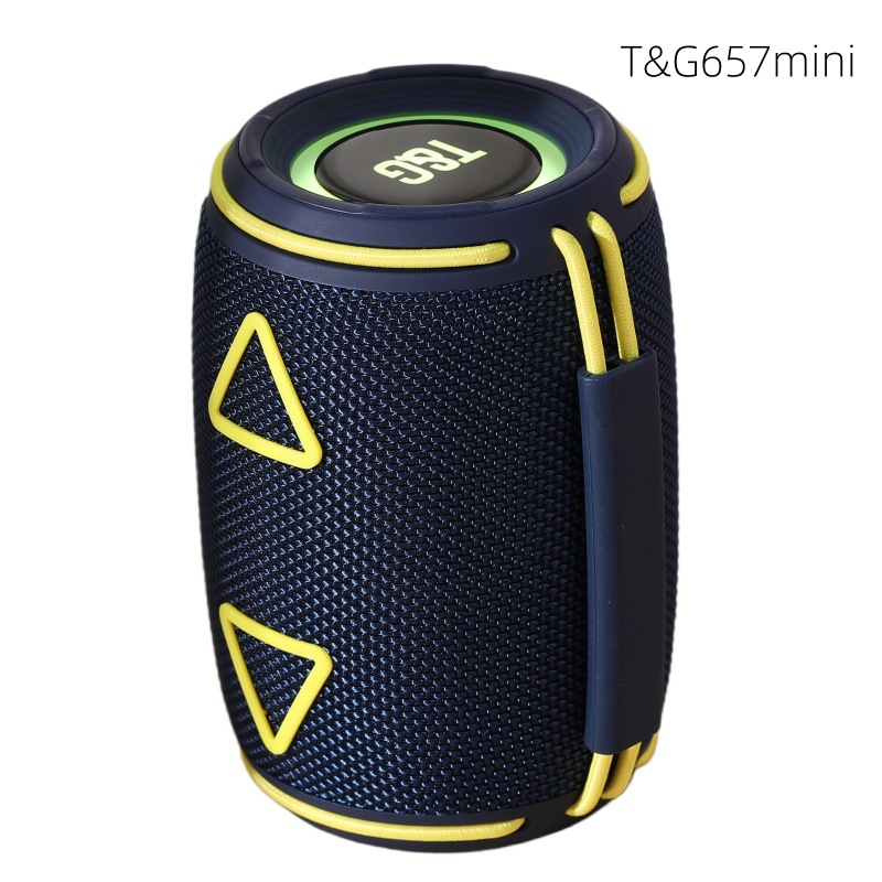 Altavoces Bluetooth inalámbricos transfronterizos TG657 tarjeta portátil al aire libre subwoofer mini altavoces Bluetooth de sonido pequeño