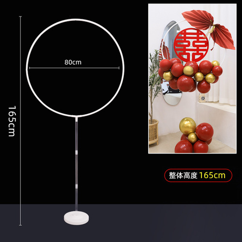 Table floating floor decoration wedding column road guide wedding floor floating birthday wedding room decoration scene layout balloon holder