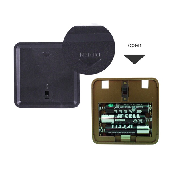 LED square physiological battery