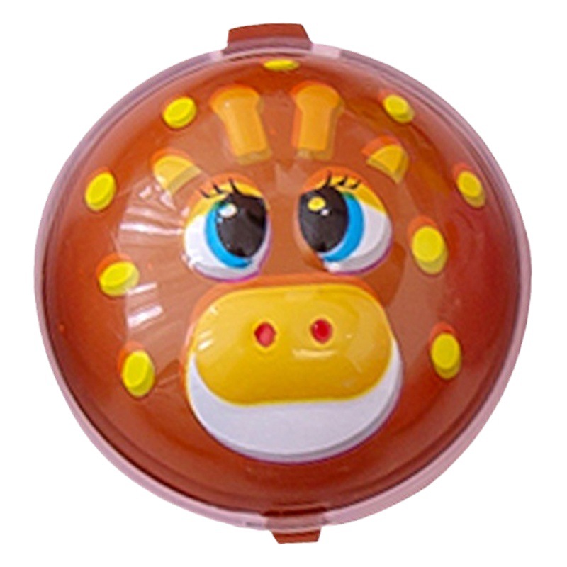 Los niños de dibujos animados lindo Tire hacia atrás coche semicírculo nuevo coche inercial piso empuje mini puesto de juguete suministro al por mayor