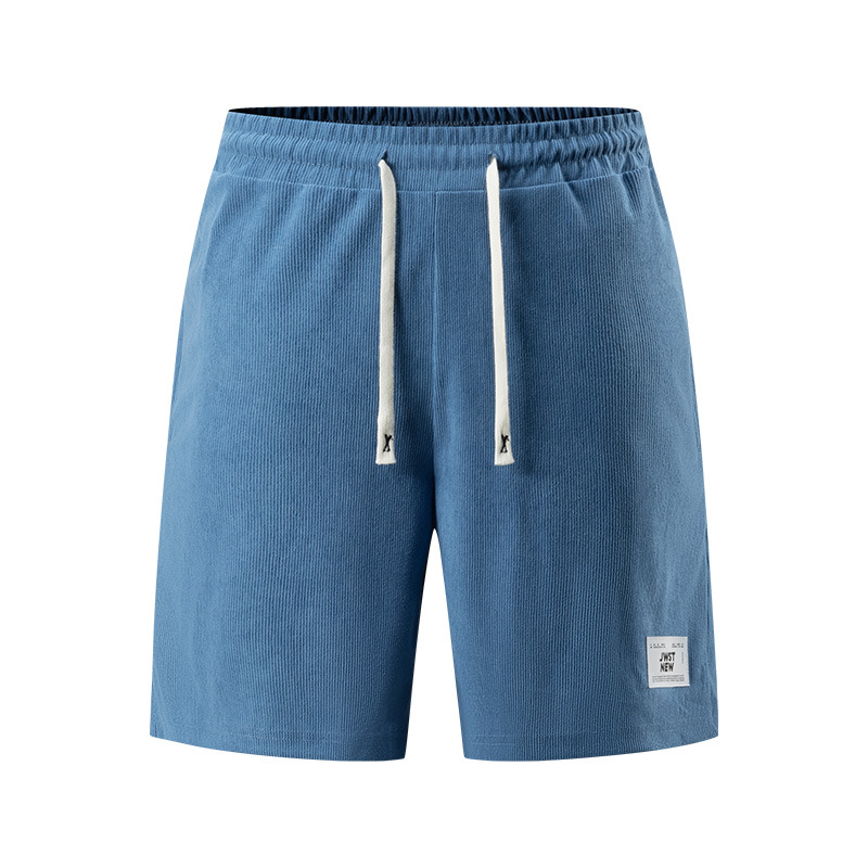 Pantalones europeos de primavera y otoño transfronterizos pantalones deportivos relajados de gran tamaño pantalones deportivos casuales de moda juvenil con cinco puntos fuera