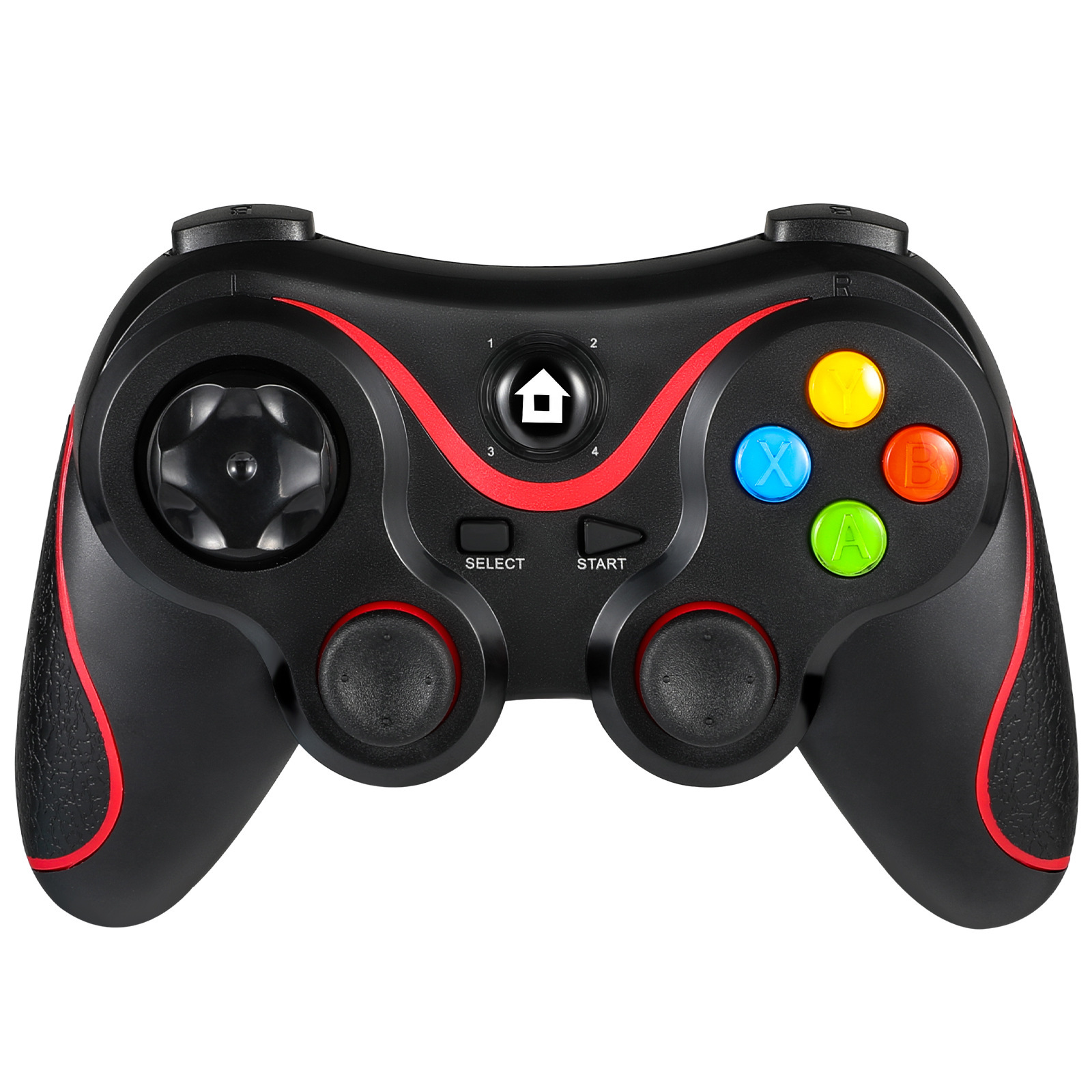 Controlador de juegos V8 compatible con juegos de teléfonos móviles Android/iOS, dispositivos portátiles inalámbricos Bluetooth para p3/pc.
