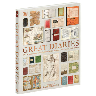 DK Great Diary English original literature book Great Diaries world famous diary record