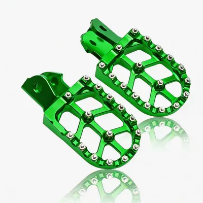 Colorful Aluminum Alloy Round Front | Motosiklet ləvazimatları və aksesuarları - green