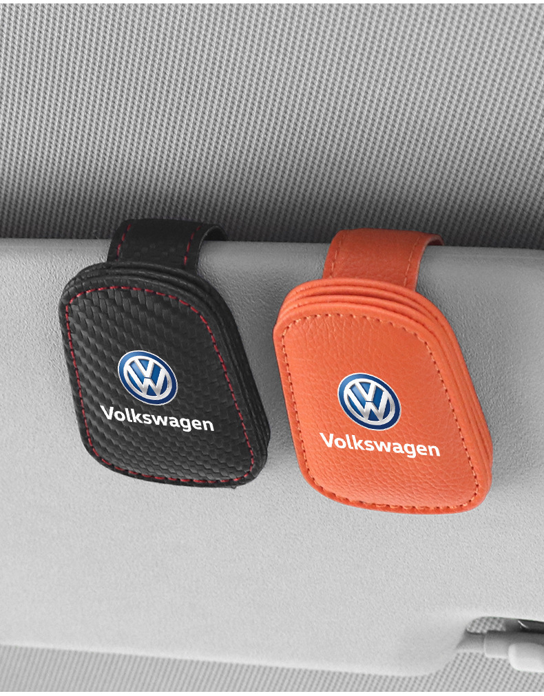 Suitable for Volkswagen Sagitar, Magotan, Lavida, Bora, Tiguan, Teramont, and Tayron Car Glasses Holder and Sunglasses Storage Box