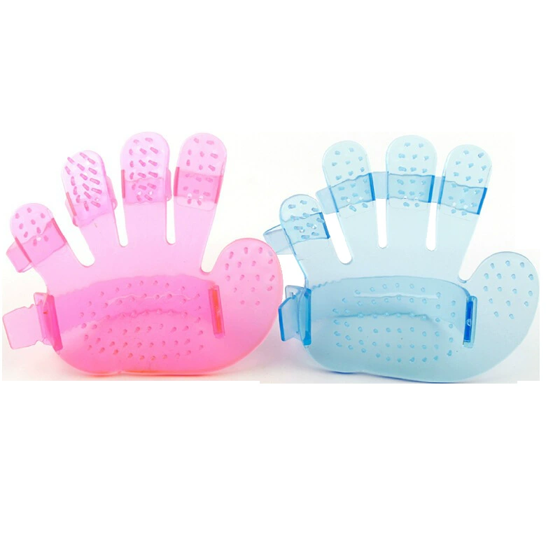 Товары для домашних животных Щетка для купания собак Рулон для купания кошек Удаление шерсти кошек Перчатки с пятью пальцами Тедди Золотые волосы Mosaye