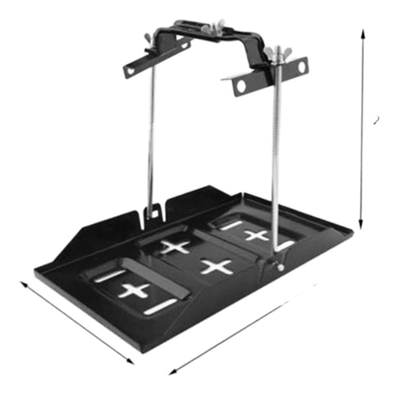 Lin junwang автомобильный аккумулятор Фиксированный Кронштейн Автомобильный Аккумуляторный лоток кронштейн аккумулятор сплошной лоток кронштейн