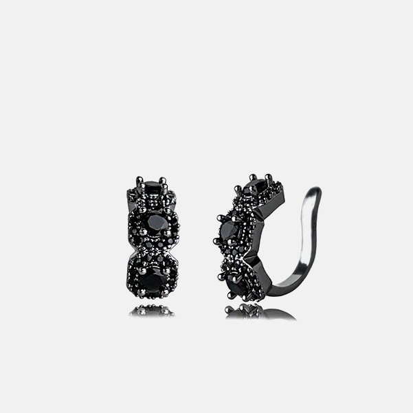 Sugar Cube Ear Cuff For Men And Women Minimalist Earring_voghion.com