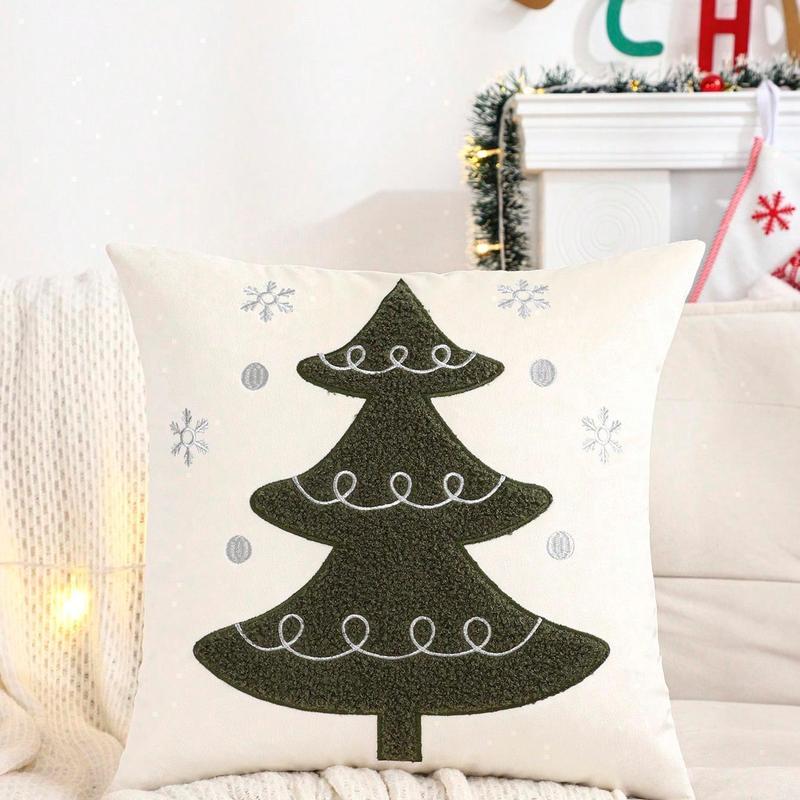 国境を越えた貿易クリスマス装飾枕カバーベルベット刺繍Amazon AliExpressワンピースドロップシッピングスポット|undefined