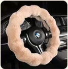Amazon Cross-Border Labeling Bubble Plush Cartoon Car Sports Steering Wheel Non-Slip Short Hair Winter Warm Handle Cover