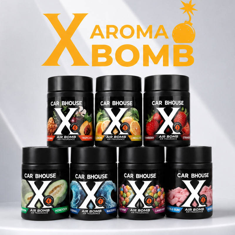 Popular foreign trade product: English version X solid car air freshener with sponge, essential oil air freshener, air bomb fragrance diffuser Popular foreign trade product: English version X solid car air freshener with sponge, essential oil air freshener, air bomb fragrance diffuser