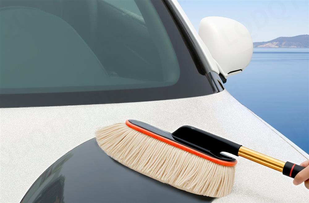 Car duster special car cleaning tool snow sweeping ash brush wax