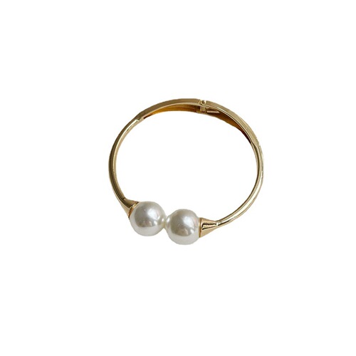 Creative new curtain straps pearl punch-free spring metal pearl curtain buckle curtain straps wholesale