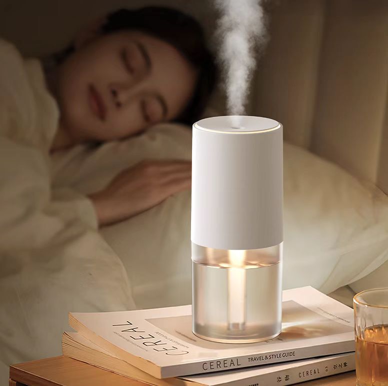 国境を越えた人気の加湿器 1.5L ダブルスプレー大霧量 USB 充電サイレント家庭用空気浄化加湿器|undefined