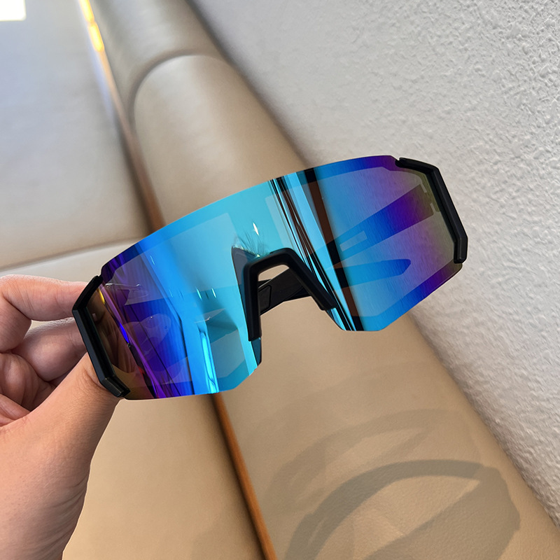Bike, travel electric car, sunglasses for cycling solar-powered, windproof square protecting glasses, Korean style 3