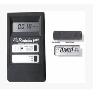 Radalert 100 α, β, γ and χ multi-function radiation measuring instrument ray alarm detector