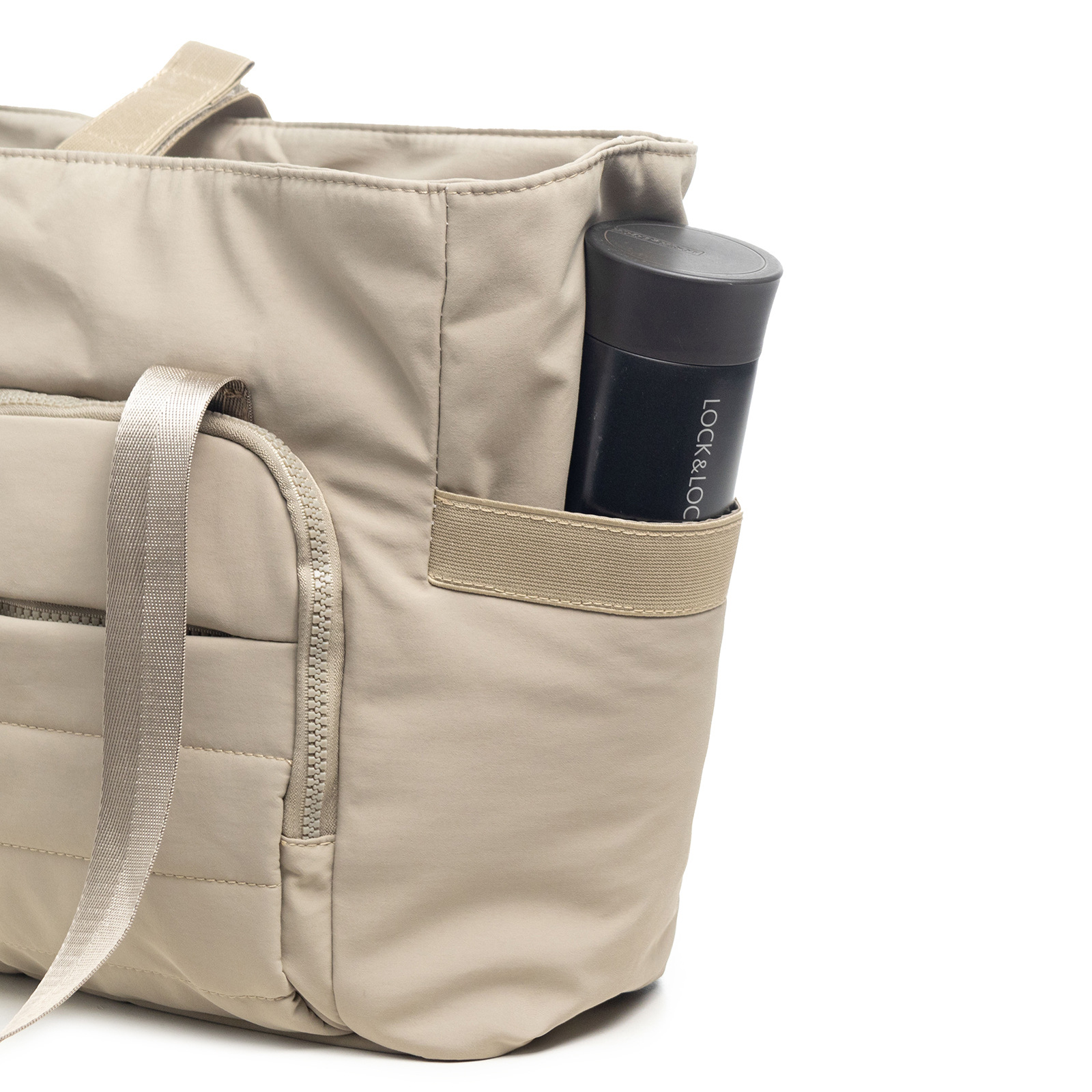 New handbag with yoga pads, straps, quilted shoulder bag, suitable for travel, work, and fitness_voghion.com