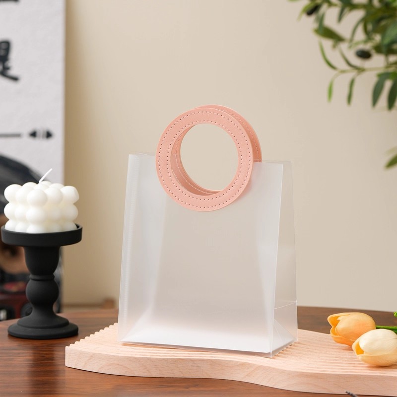 Bolsas de regalo, bolsas de mano, bolsas de regalo de mano, bolsas de regalo de cumpleaños, bolsas de regalo de día de San Valentín, bolsas pequeñas y transparentes