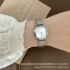 Silver with white surface
