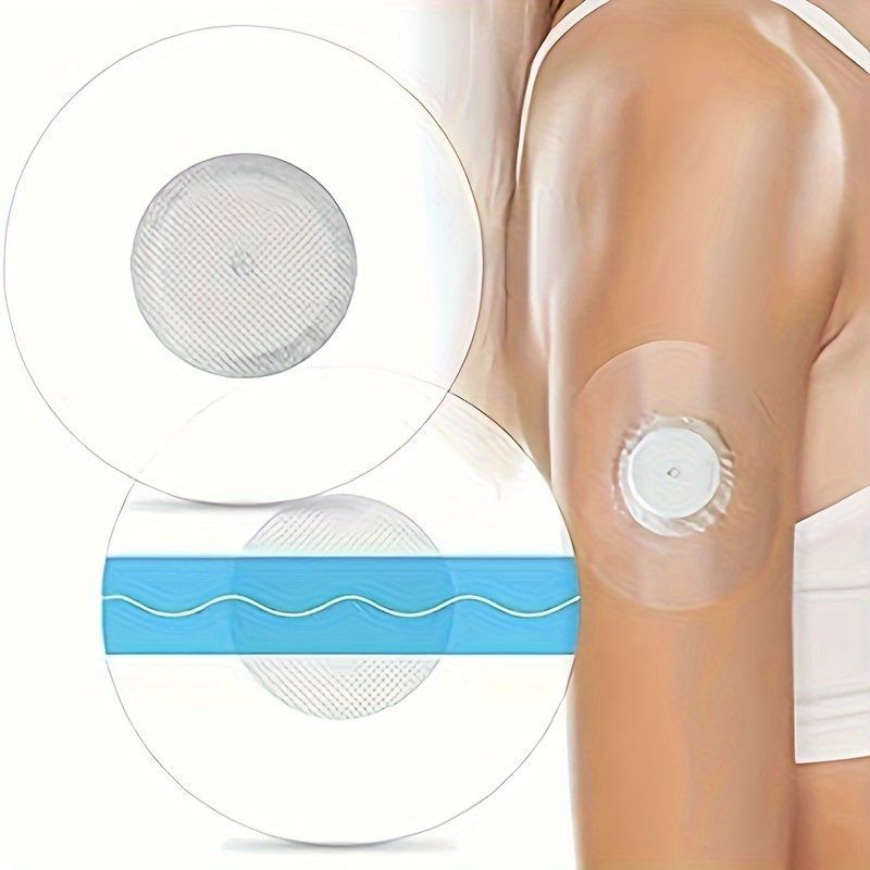 G7 Blood Glucose Meter Sensor Mounting Sticker, Libre2/3 Blood Glucose Monitoring Probe, Invisible Sensor Adhesive Patch
