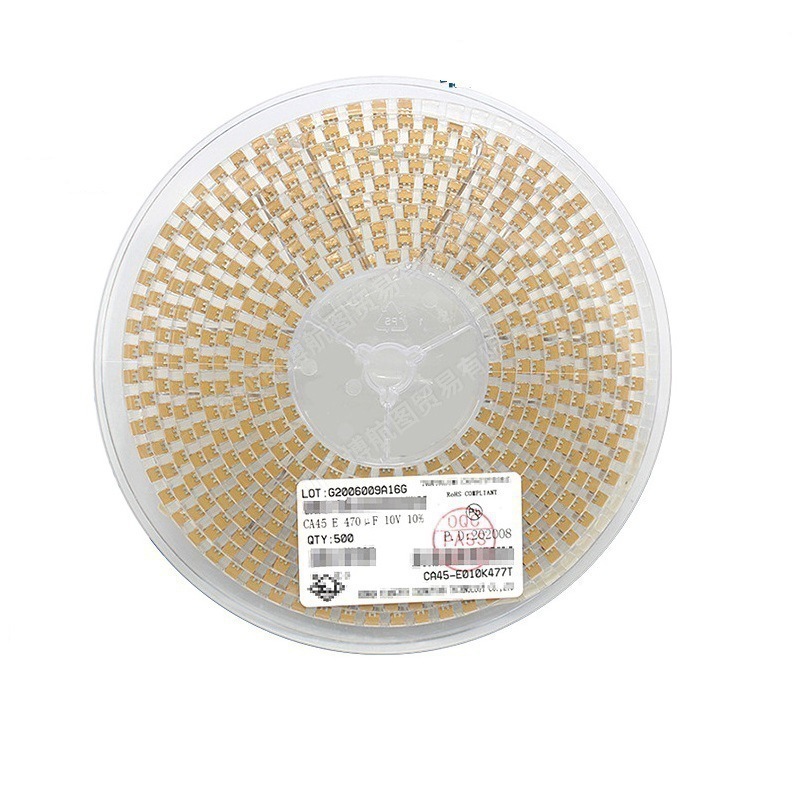 QCA45-B016K106T 湘江汽车级钽电容器 3528 10uF 16V 10% 1210