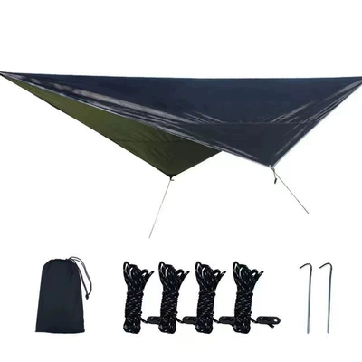 Canopy Tent Sunshade Waterproof – Avtomobil yan çətirləri - black-rhombus-320250cm-diagonal-size-as-shown-in-the-picture