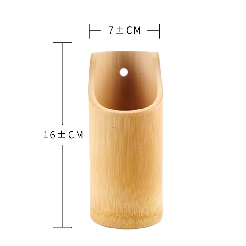 높이 16cm [경사 대나무 튜브]]