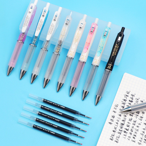 Japan's ZEBRA quick-drying gel pen JJZ49 air cushion pen anti-fatigue press gel pen SARASA dry