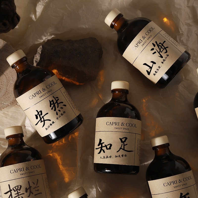 High-End Flameless Aromatherapy Essential Oil Rattan Long-Lasting Fragrance Diffuser for Home Indoor Fragrance Liquid Ornament Diffuser Liquid Home Sandalwood