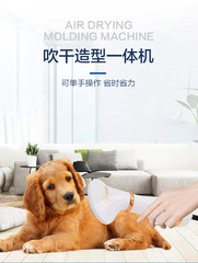 Dual-function pet hairdryer pet comb hair remover pet brush cleaner for cats and dogs