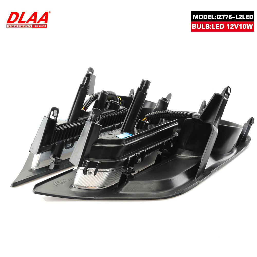 Aplicable a ISUZU MU-X 14 15 16 años Muang Ranger delantero LED conjunto de lámpara de niebla diaria luz de barra delantera