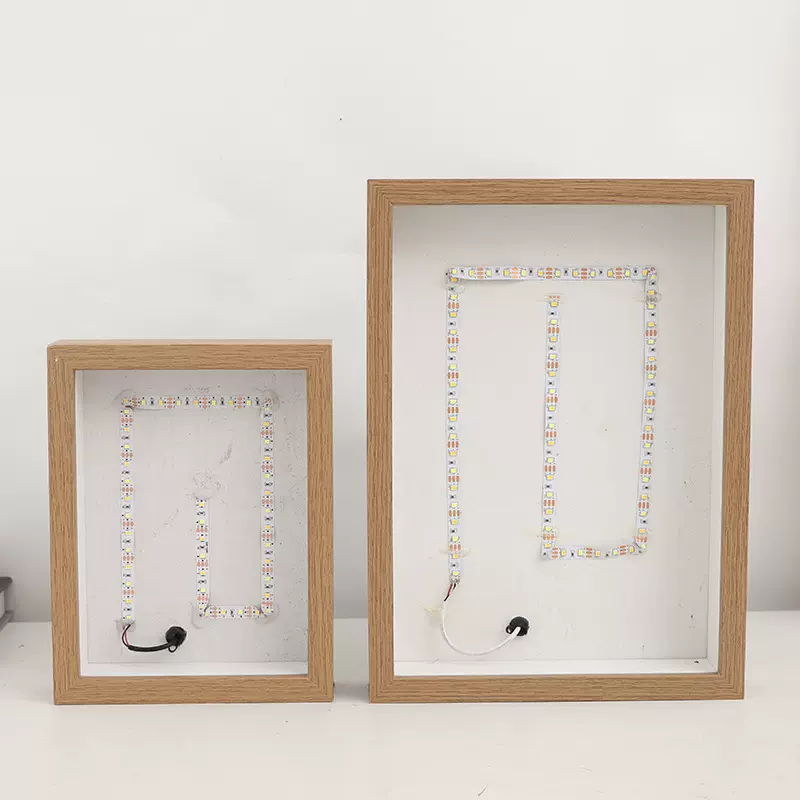 现货灯光画相框带灯家用礼物情人节月光画小夜灯装饰桌面摆台相册