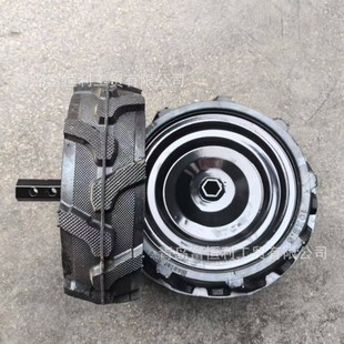 10X3.50-4 Rubber Wheel Micro Tillage Machine Solid Tire Tillage Tiller Hand Tractor Agricultural Machinery Wheel
