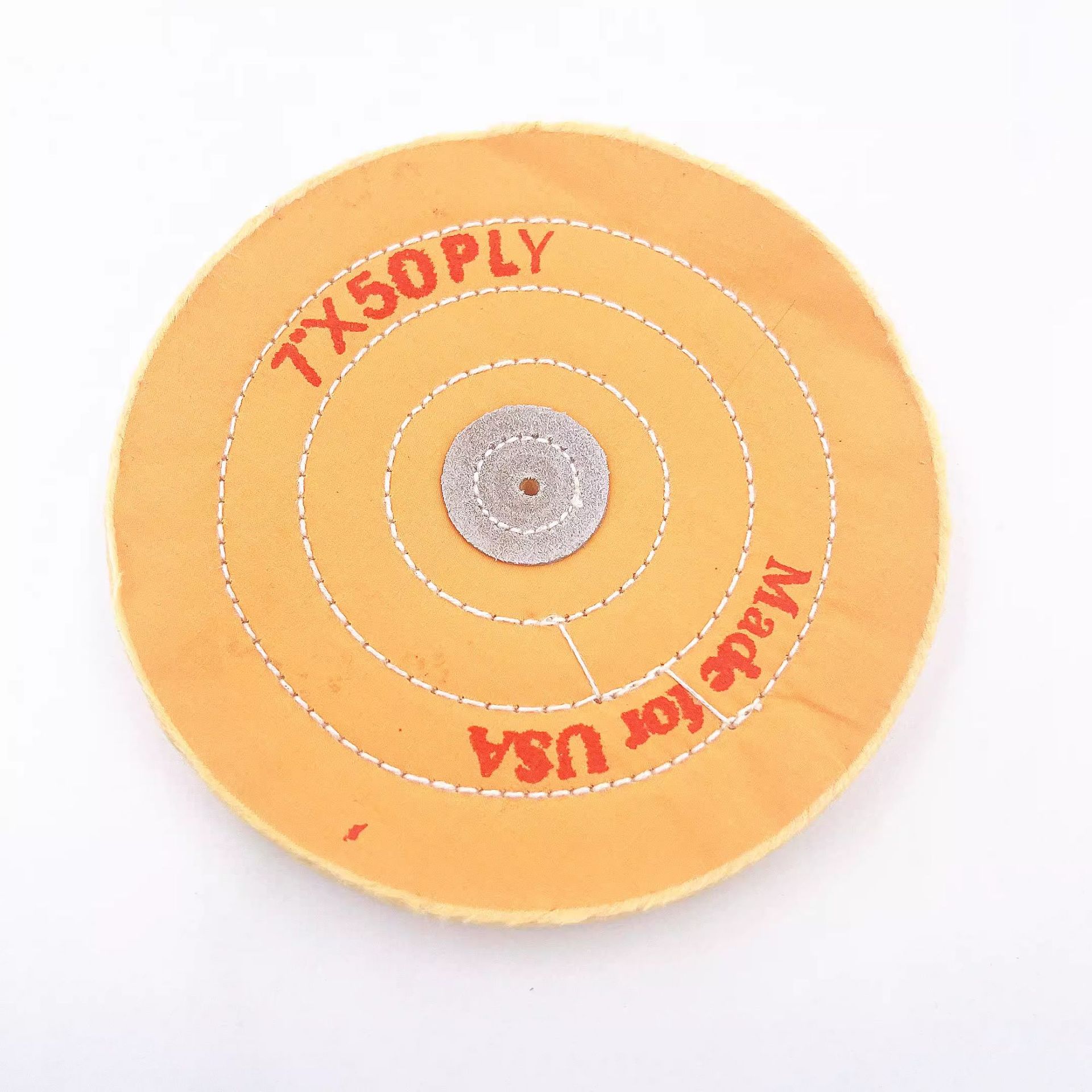 修表工具 抛光布轮 打磨机抛光机配件 抛光轮 配砂轮机布轮 7寸